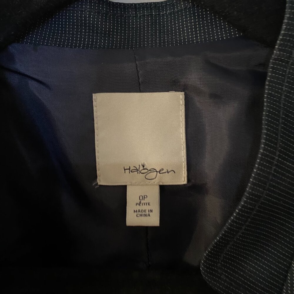 Halogen Women's One Button Blazer Jacket Size 0p … - image 4